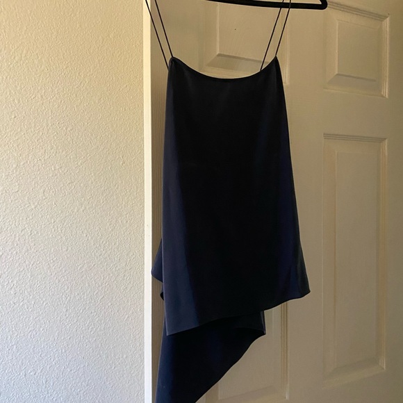 Theory Navy Silk Camisole - Picture 6 of 6